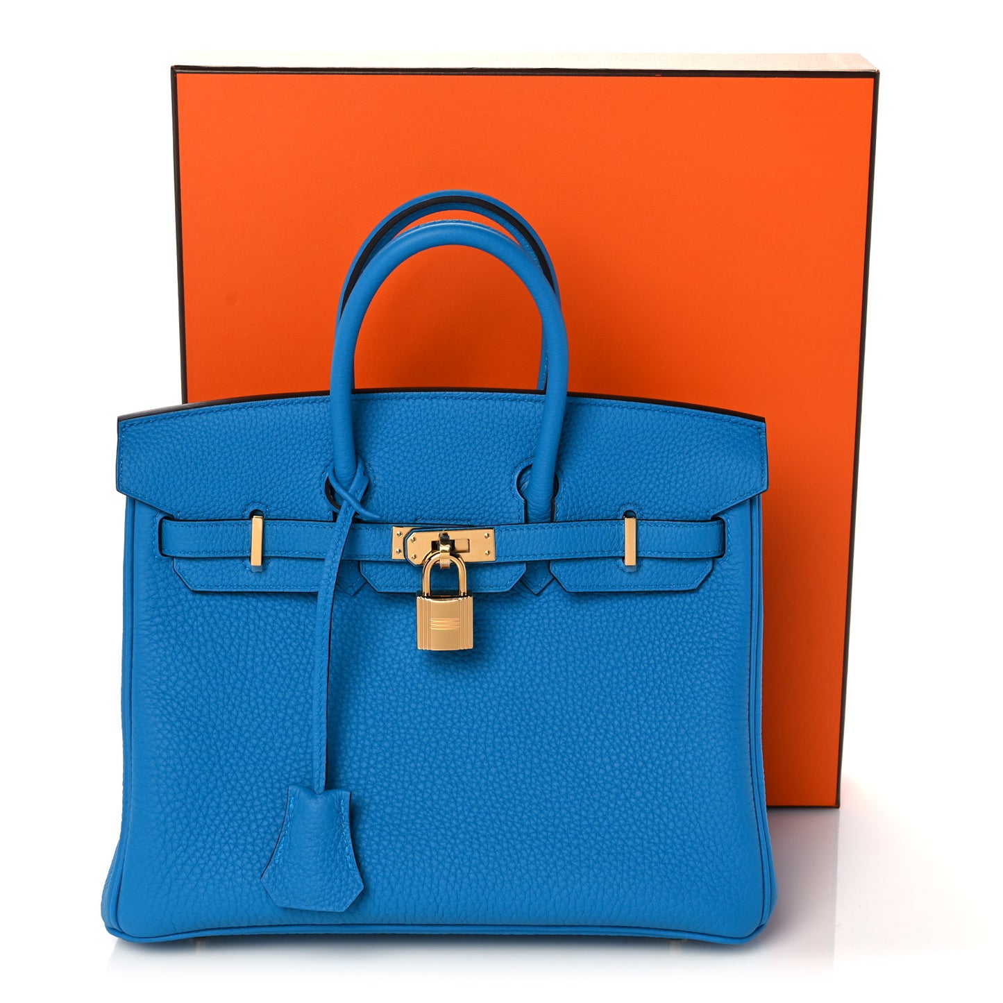 Togo Birkin 25 Bleu Zanzibar