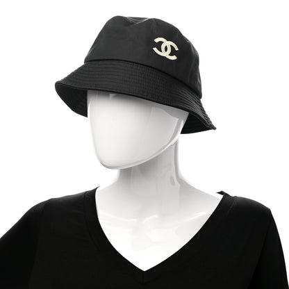 Chanel Cotton CC Bucket Hat S Black 2 of 8
