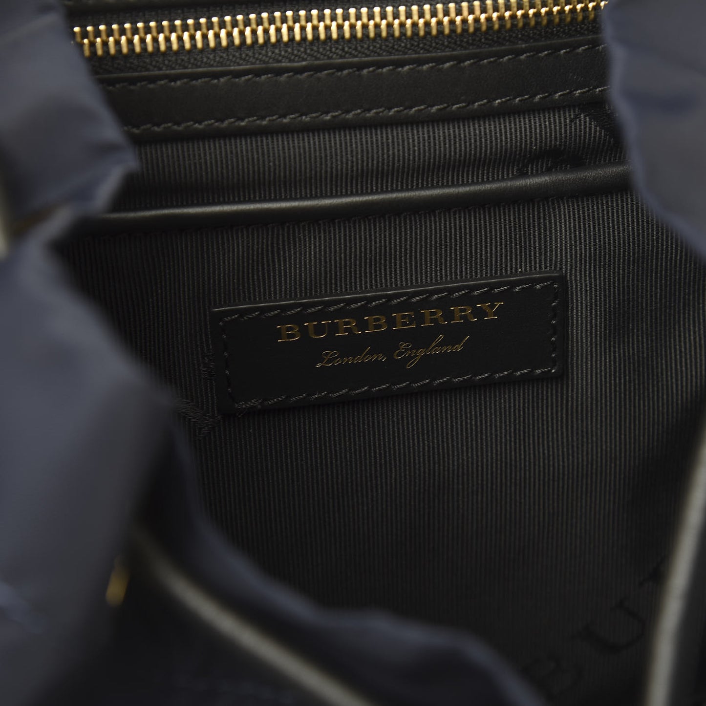 Nylon Medium Rucksack Backpack Ink Blue