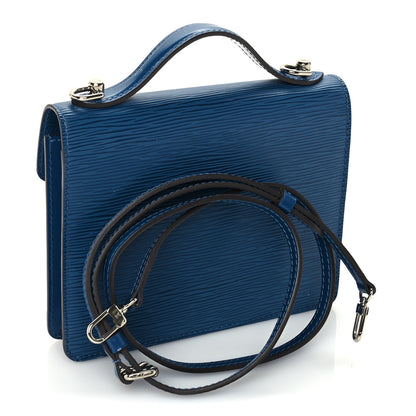 Louis Vuitton Epi Monceau BB Saphir 2 of 8