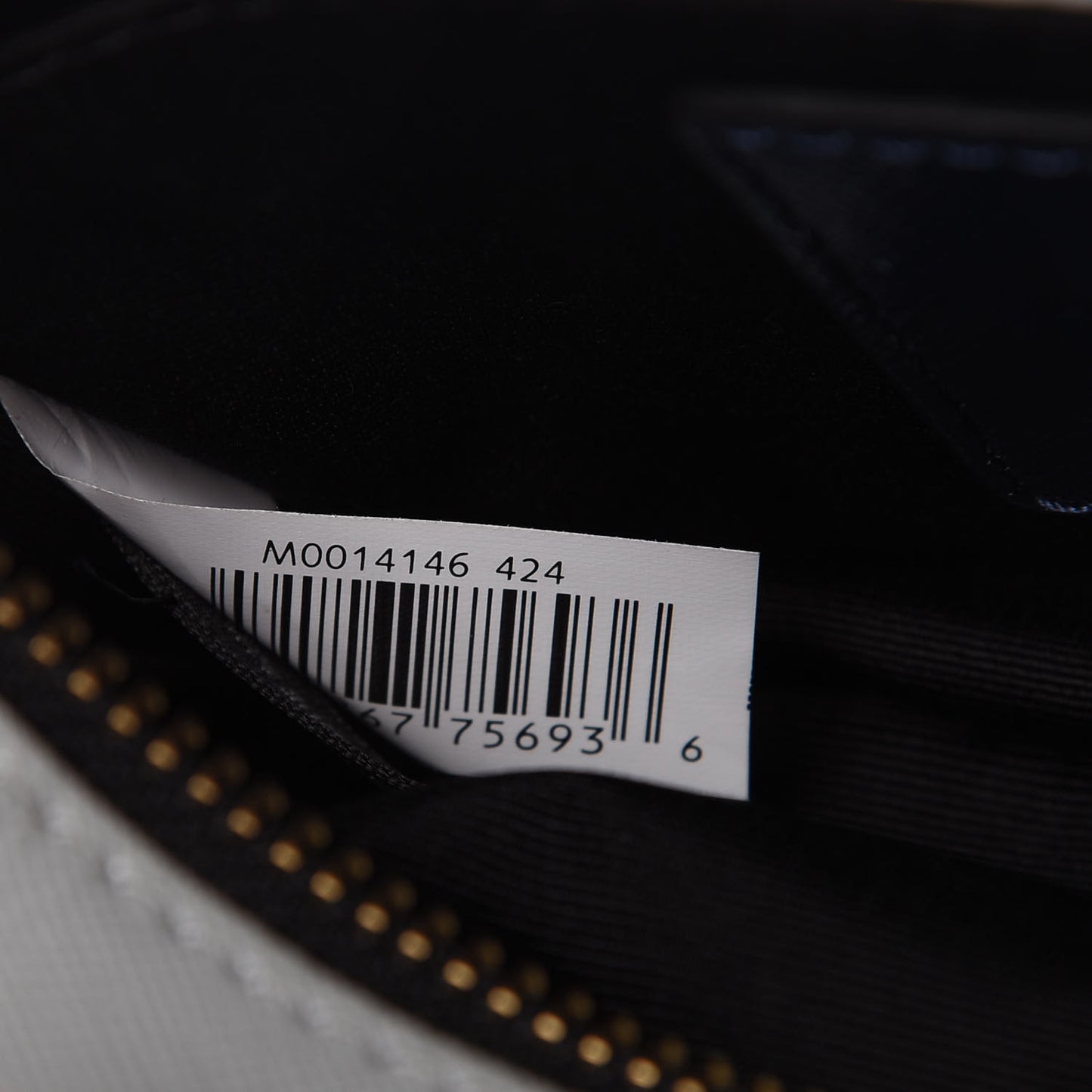 Saffiano Small Snapshot Camera Bag Blue Sea