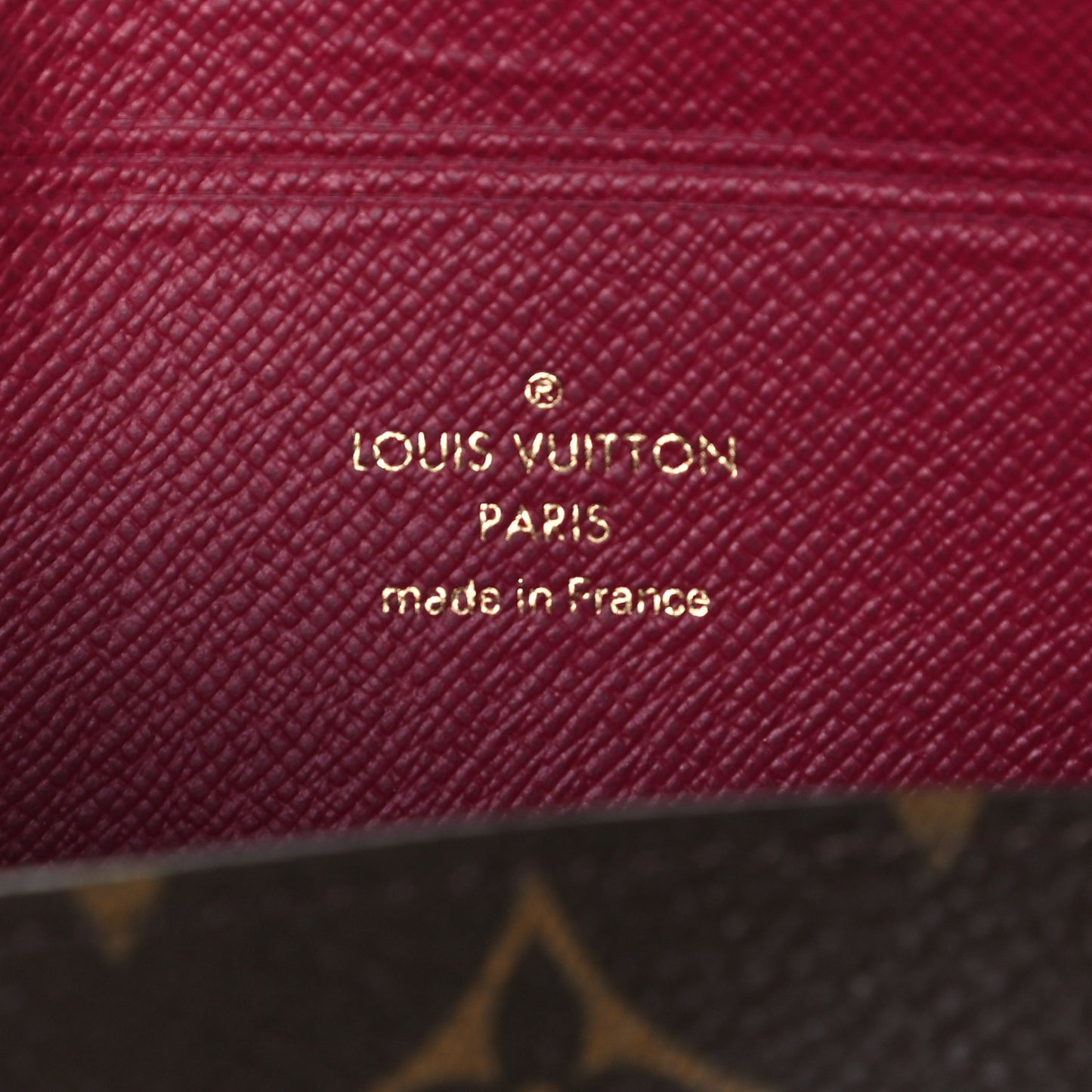 Monogram Rivet Pochette Fuchsia