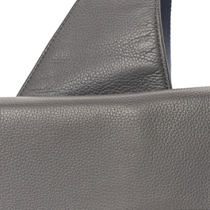 Christian Dior Grained Calfskin Mens Saddle Bag  Grey 6 of 8