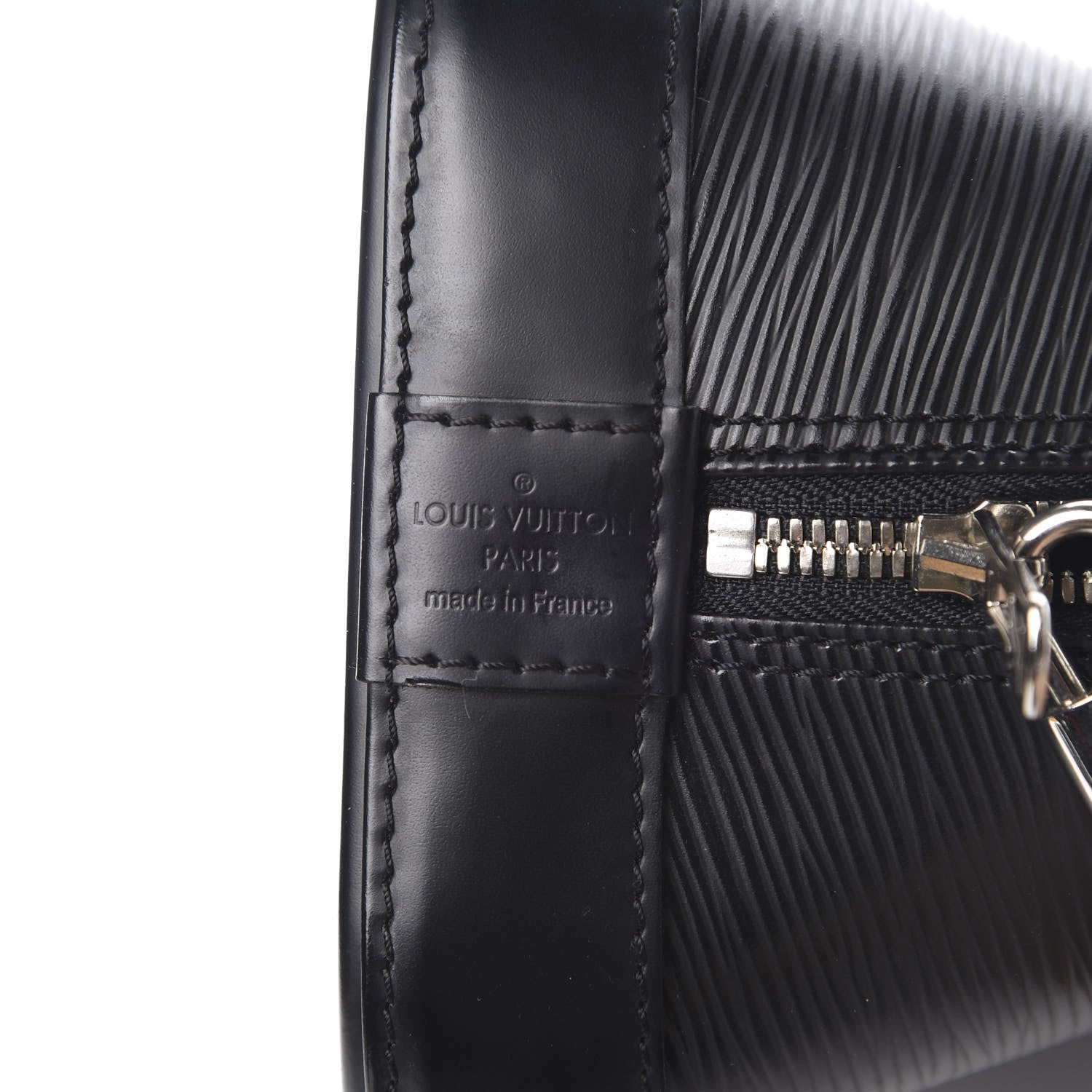 Louis Vuitton Epi Alma PM Black 6 of 11