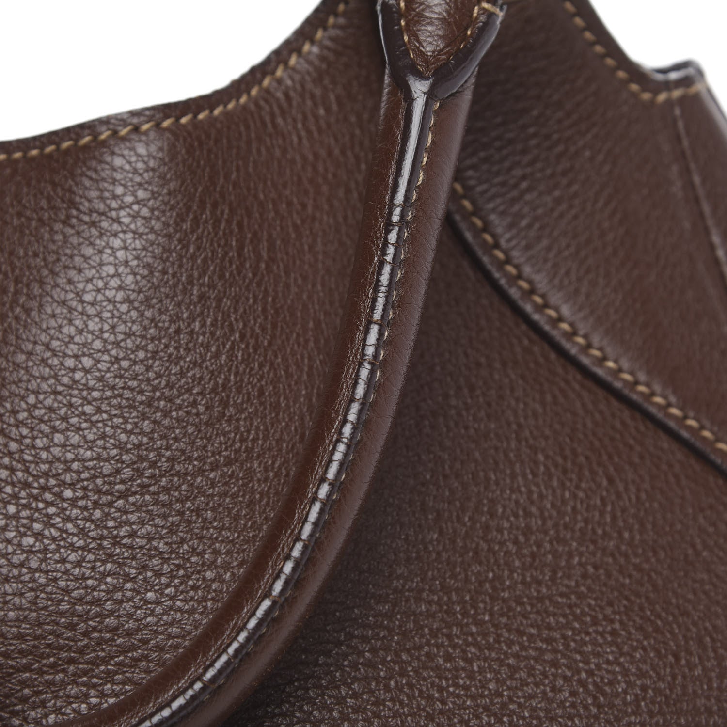 Prada Vitello Daino Shoulder Bag Bruciato 12 of 14