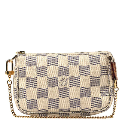 Louis Vuitton Damier Azur Mini Pochette Accessories 1 of 9