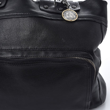 Lanvin Goatskin Shoulder Bag Black 7 of 11