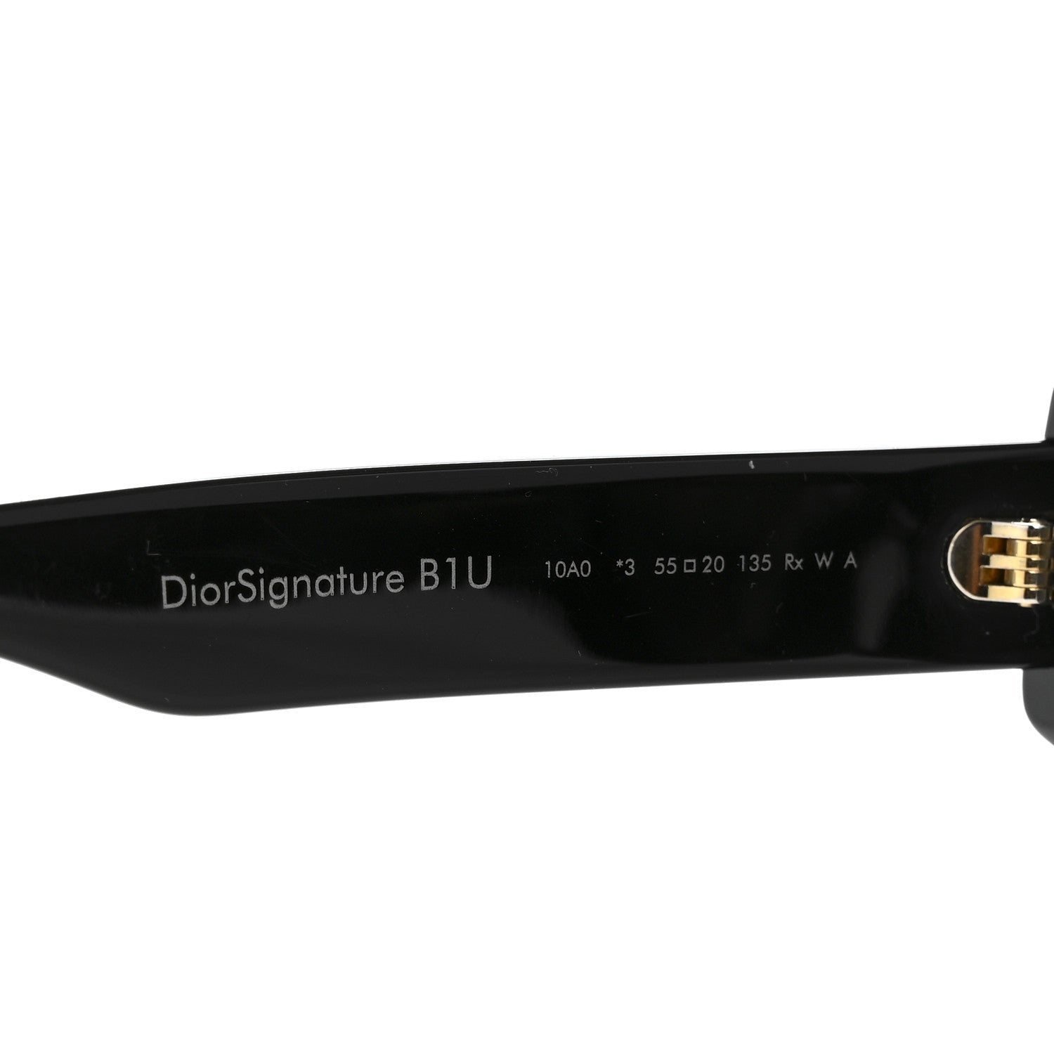 Christian Dior Acetate DiorSignature B1U Butterfly Sunglasses Black 7 of 7