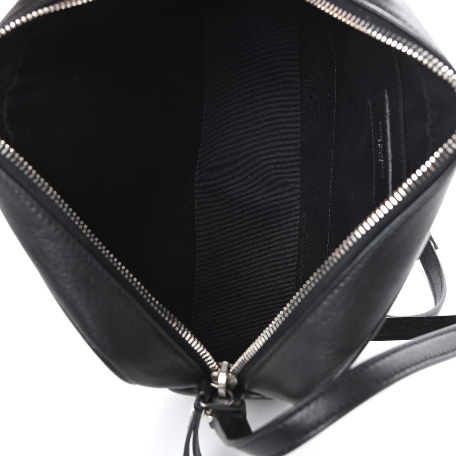 Saint Laurent Raffia Canvas Monogram Lou Camera Bag Black 5 of 10