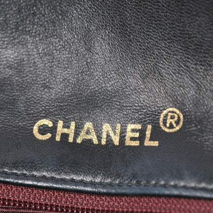 Chanel Lambskin Quilted Mini Square Flap Black 8 of 9