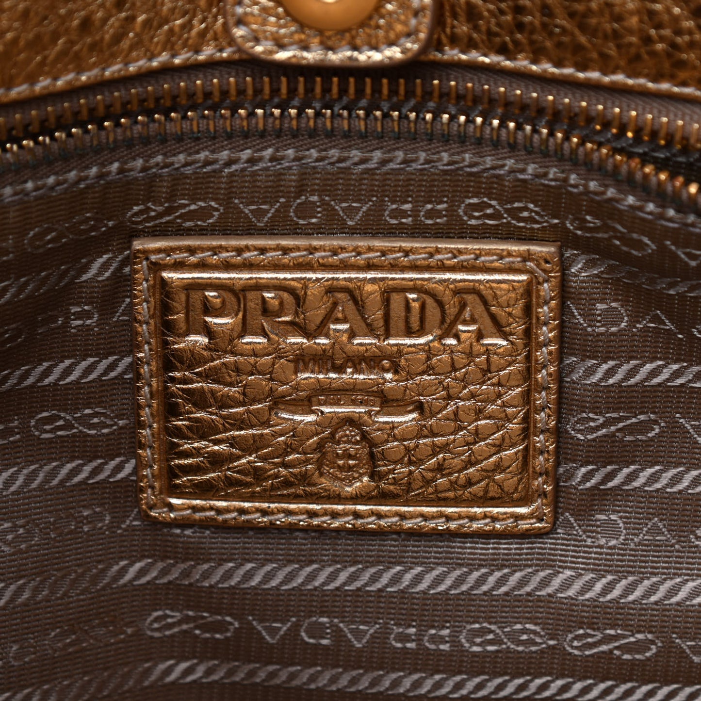 Jacquard Logo Tote Corda