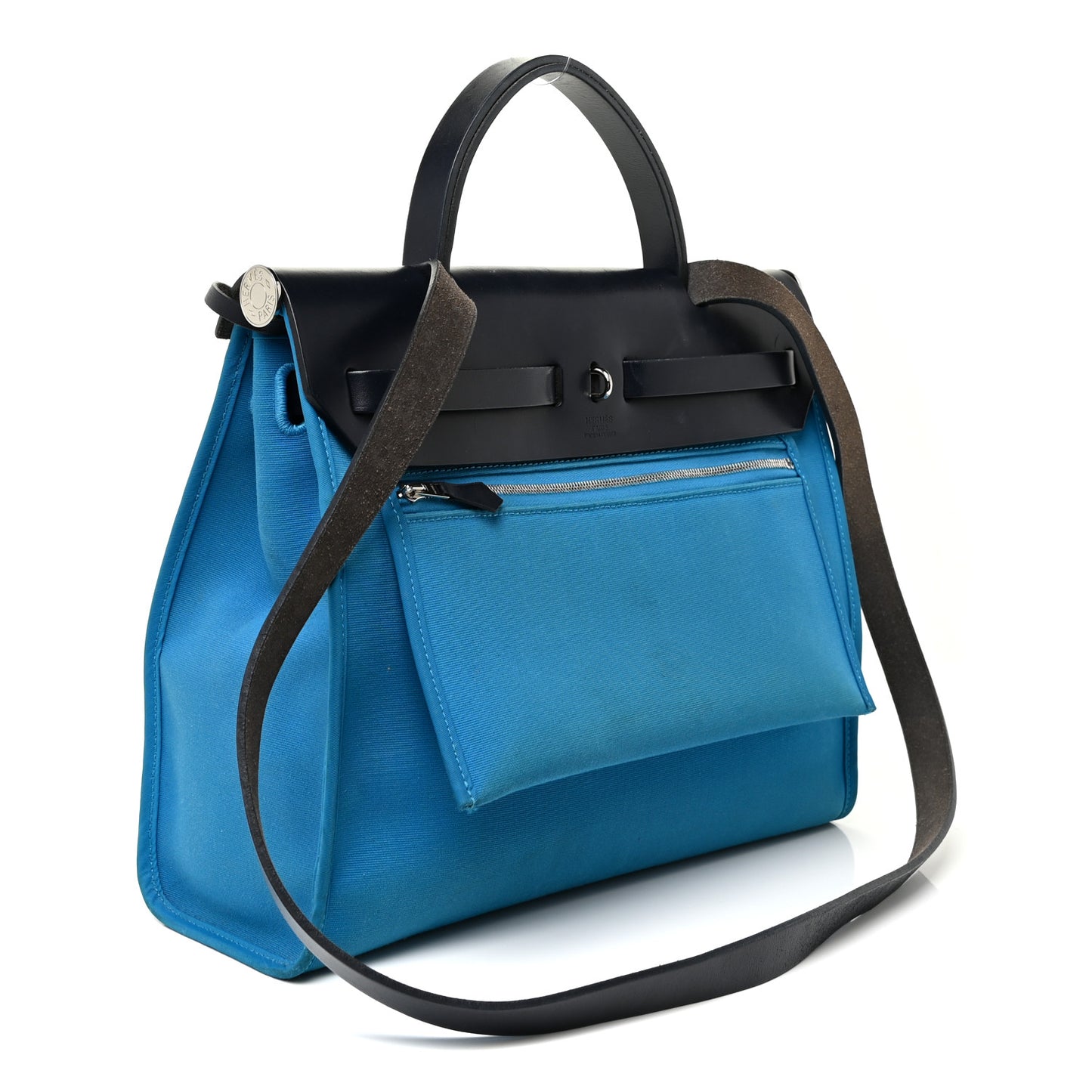 Vache Hunter Toile Herbag Zip 31 PM Bleu Zanzibar Bleu Indigo