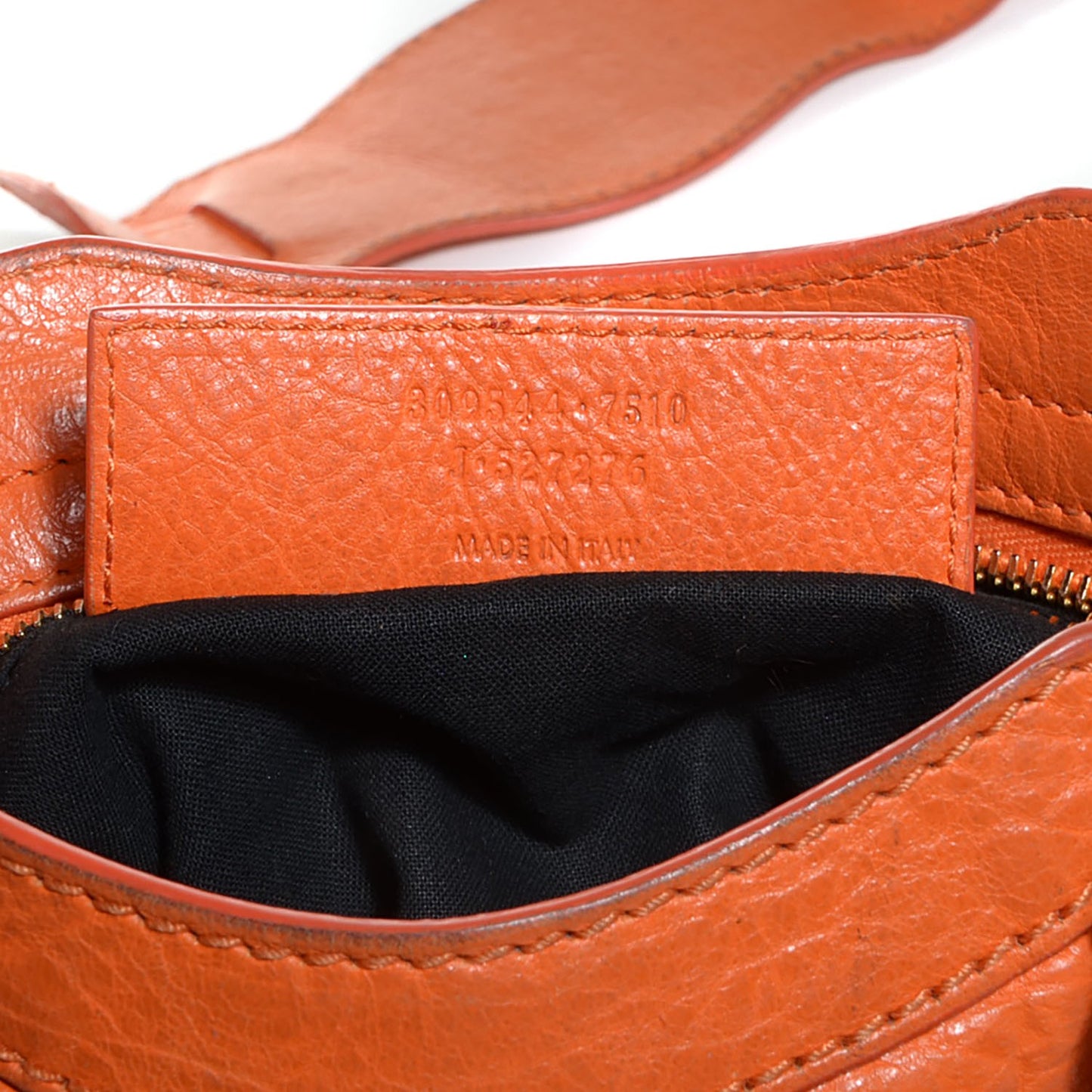 Agneau Giant 12 Gold Hardware Mini City Tangerine