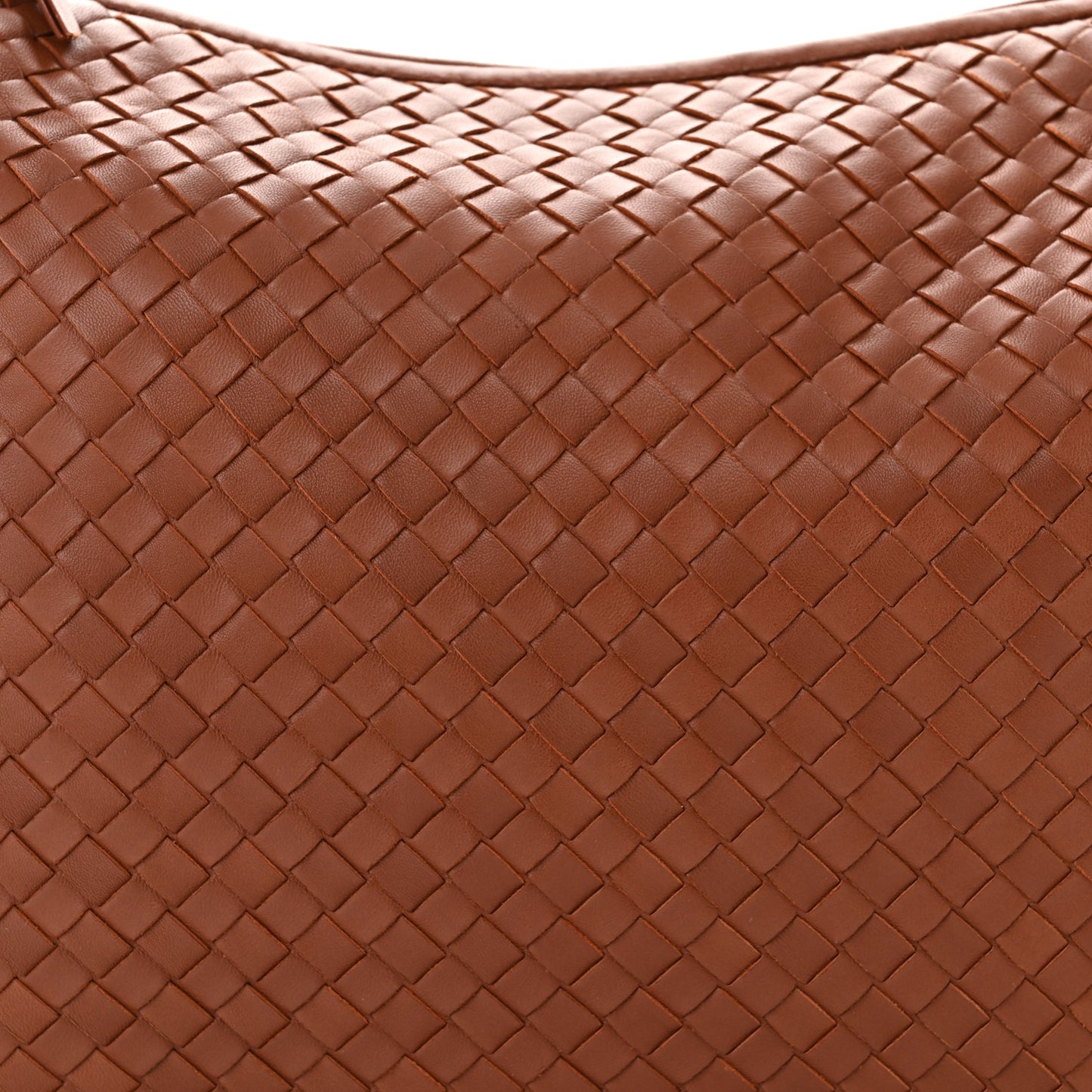 Nappa Intrecciato Medium Veneta Hobo Tea