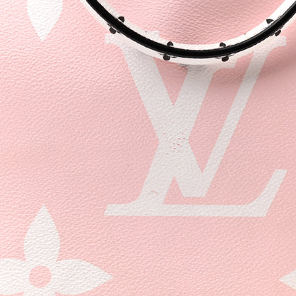 Louis Vuitton Monogram Giant Onthego GM Rouge Rose 12 of 13