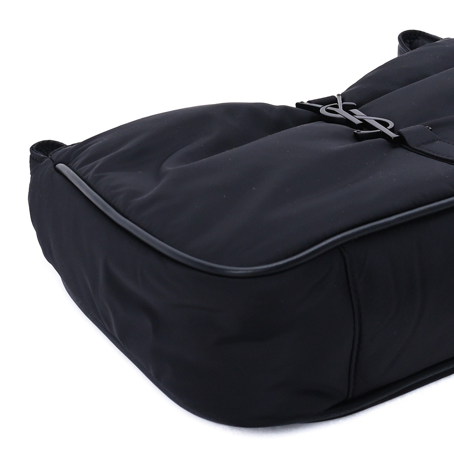 Saint Laurent Econyl Nylon Le 5 A 7 Hobo Black 7 of 8