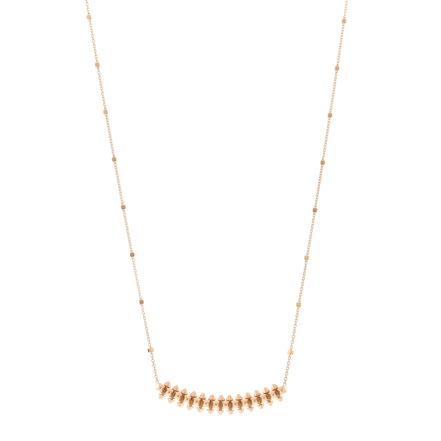 Cartier 18K Pink Gold Small Clash de Cartier Necklace 1 of 4