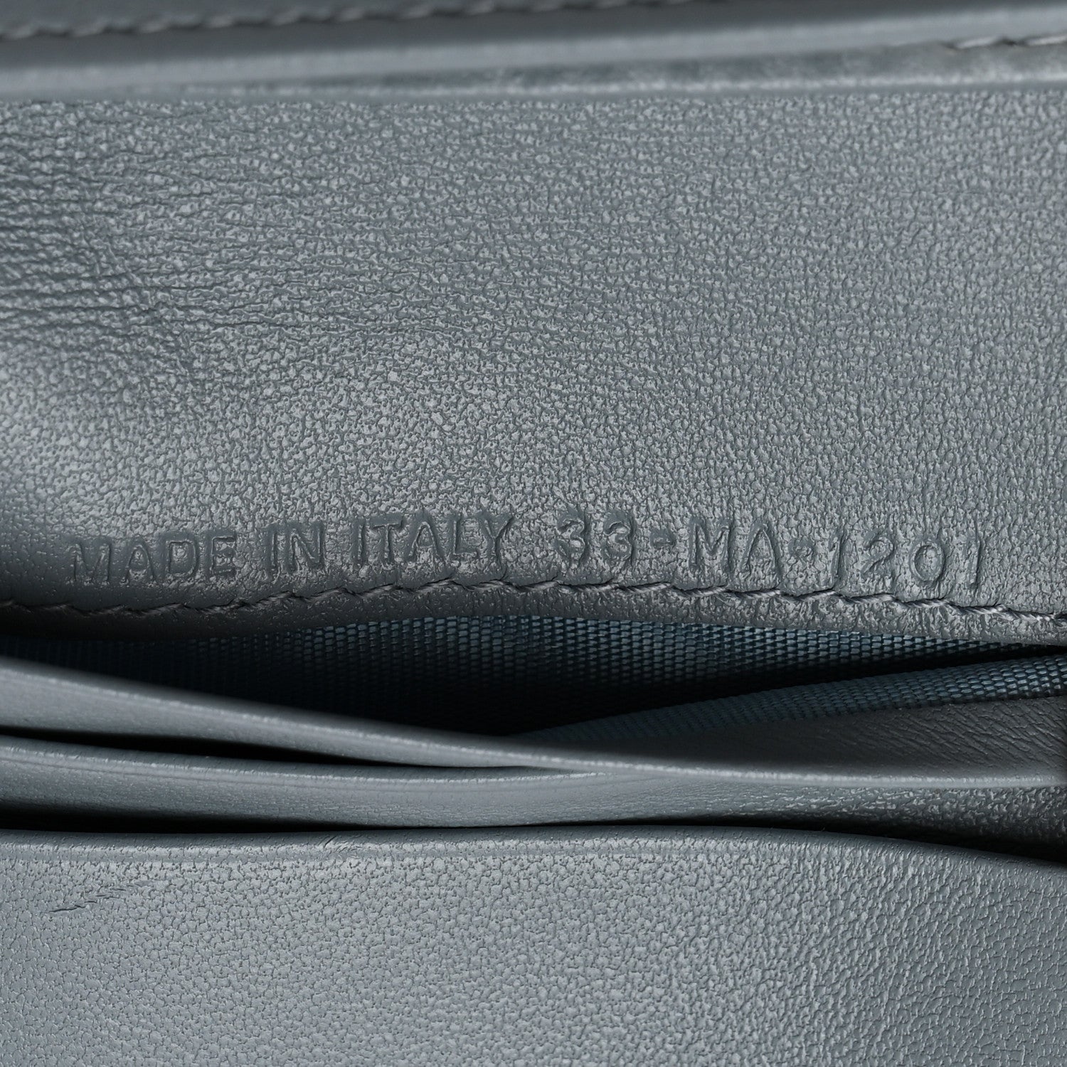 Christian Dior Lambskin Cannage Mini Lady Dior Wallet Cloud Blue 14 of 14