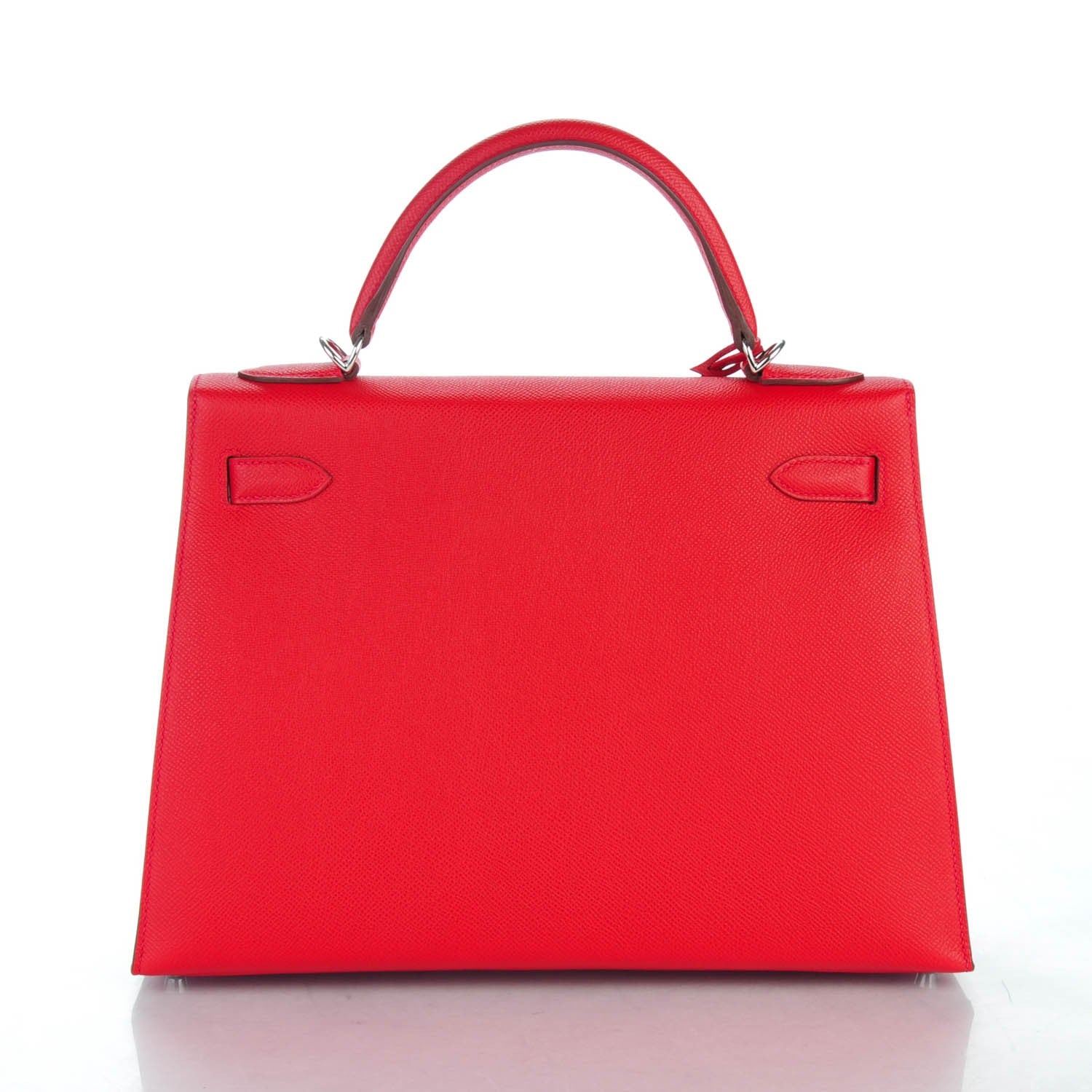 Hermes Epsom Kelly Sellier 32 Rouge Casaque 5 of 26