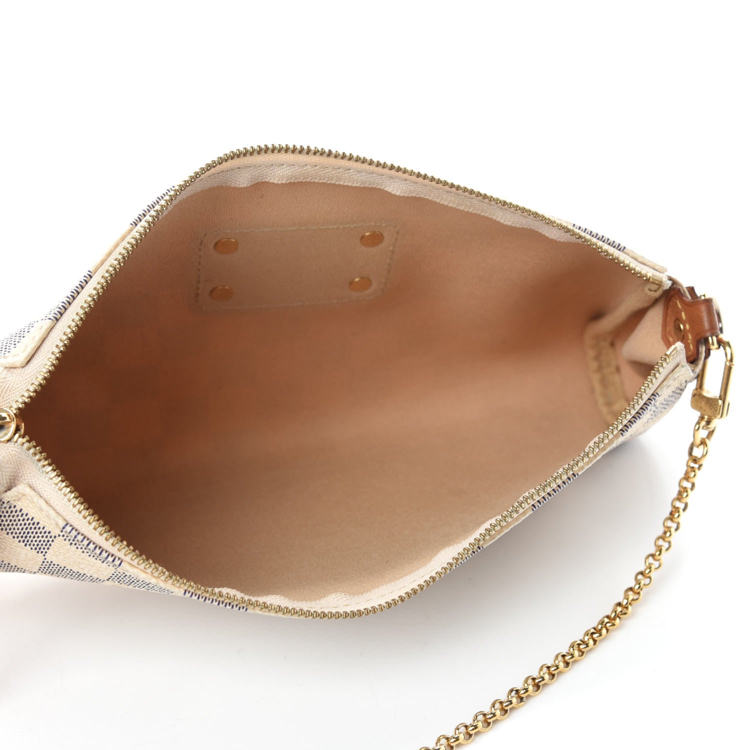 Louis Vuitton Damier Azur Eva Clutch 5 of 10