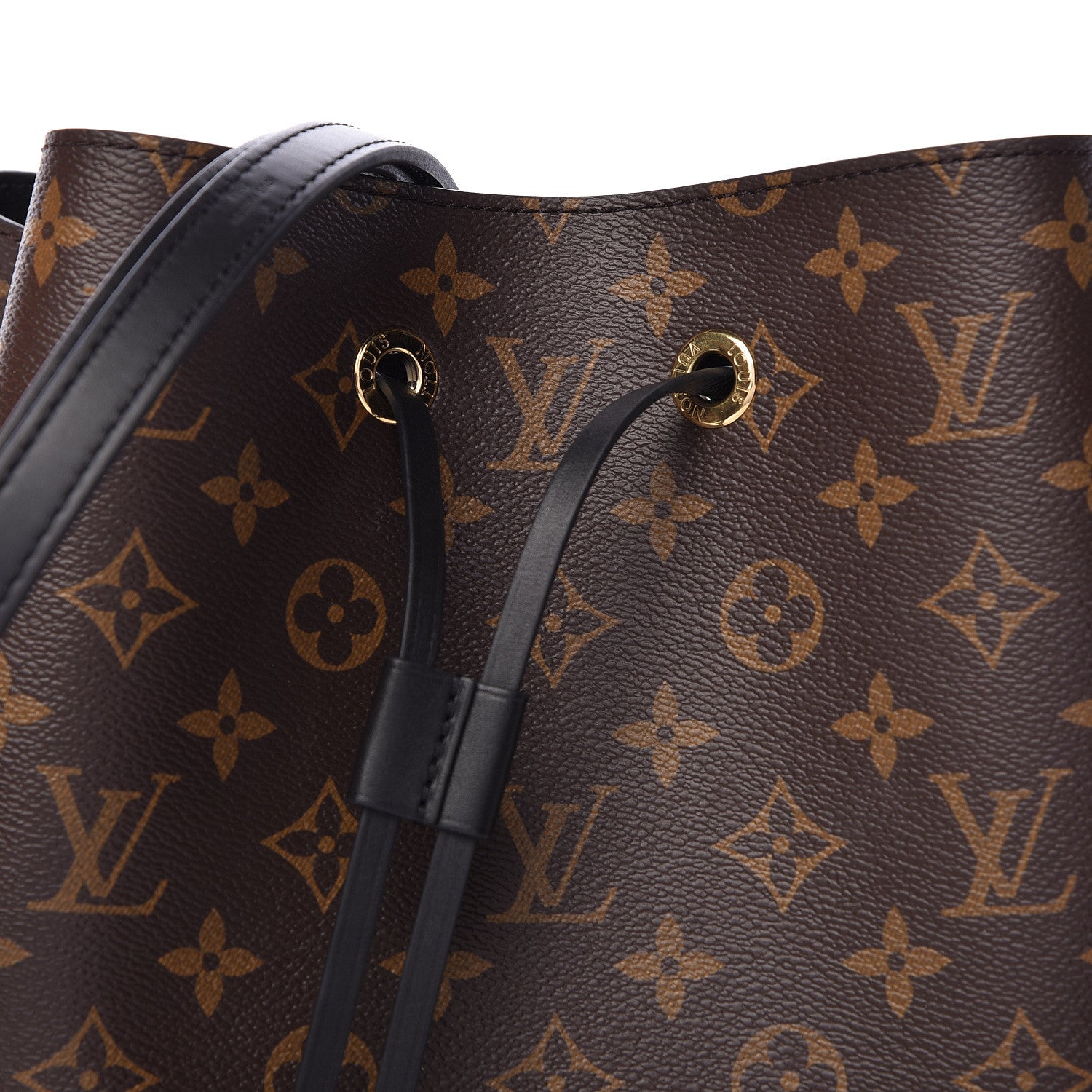 Louis Vuitton Monogram Neonoe MM Black 7 of 10