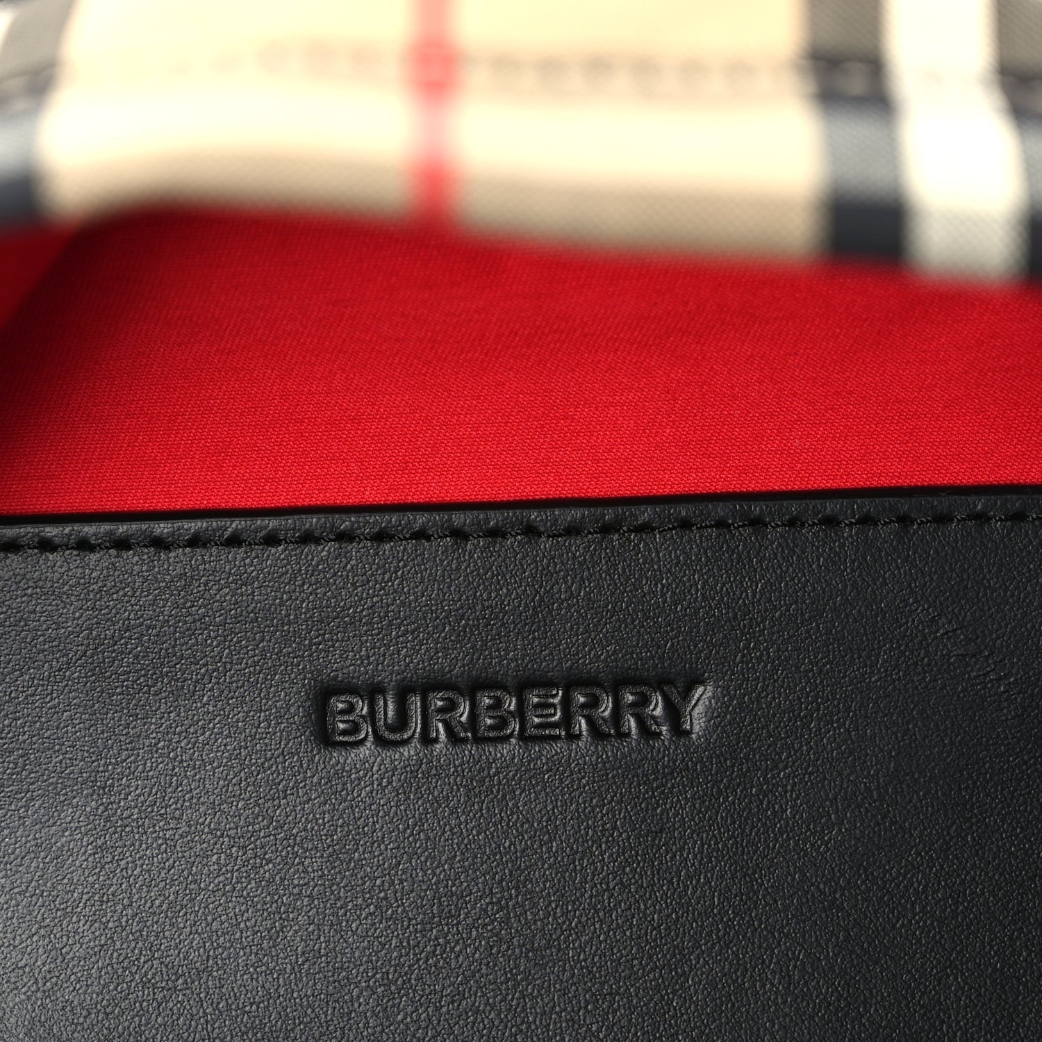 Burberry Nylon Vintage Check Medium Sonny Bum Bag Archive  Beige Black 5 of 8