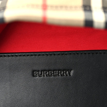 Burberry Nylon Vintage Check Medium Sonny Bum Bag Archive  Beige Black 5 of 8