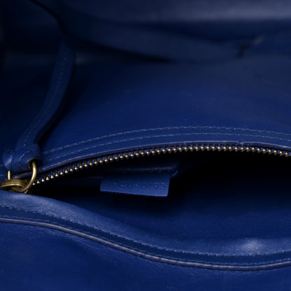 Celine Suede Medium Phantom Luggage Royal Blue 17 of 32