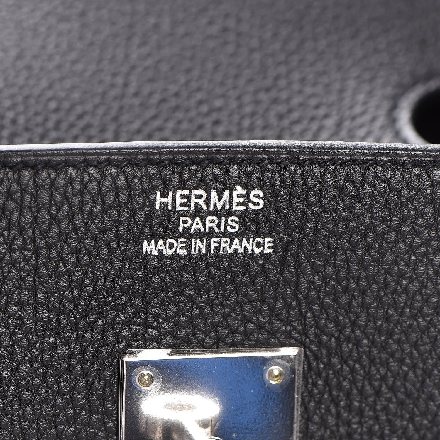 Hermes Togo Birkin 35 Black 6 of 11