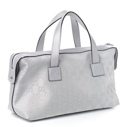 Gucci Monogram Small Boston Silver 2 of 4