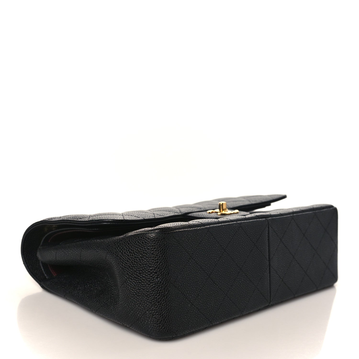 Chanel Caviar Quilted Jumbo Double Flap Black 4 of 8