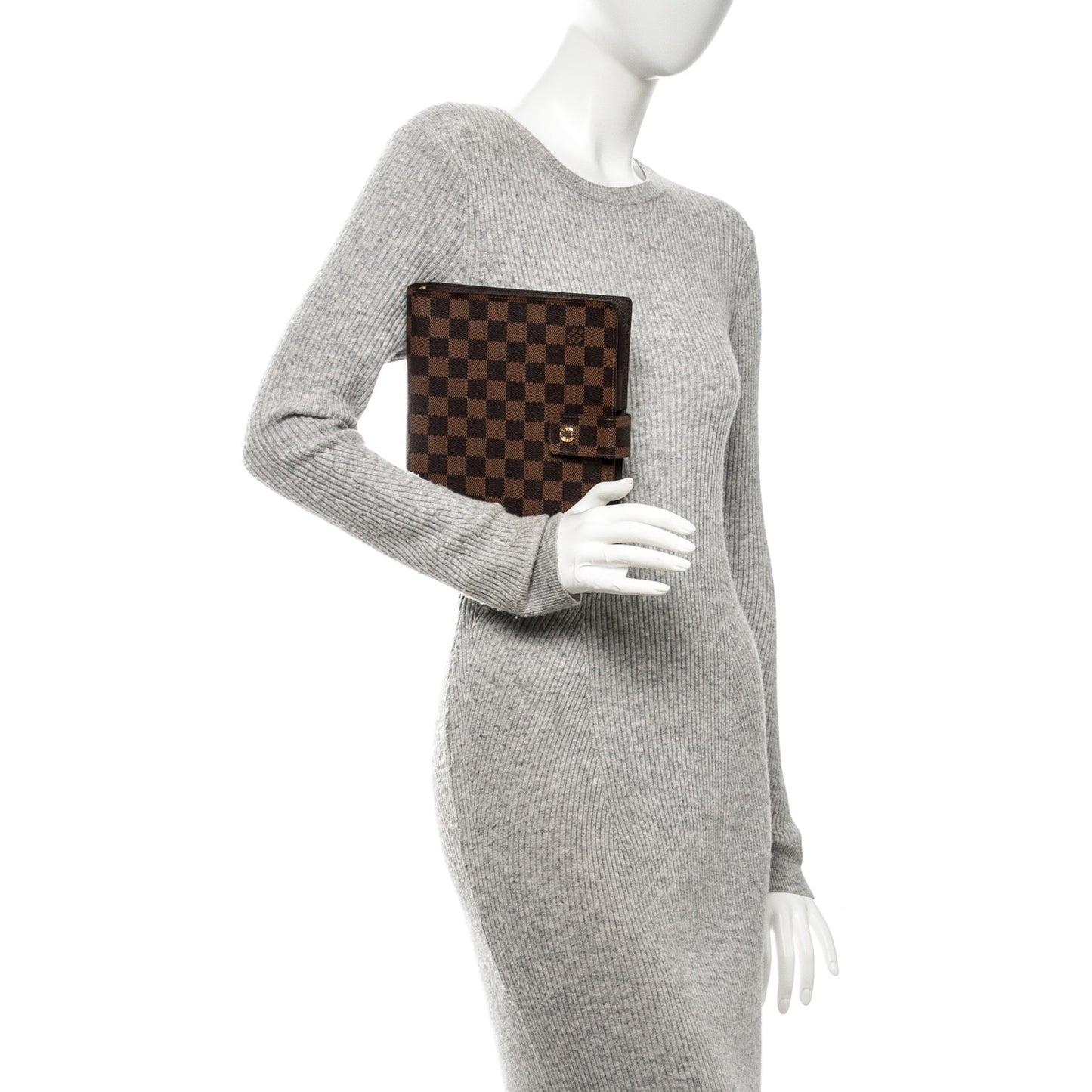 Damier Ebene Large Ring Agenda Cover