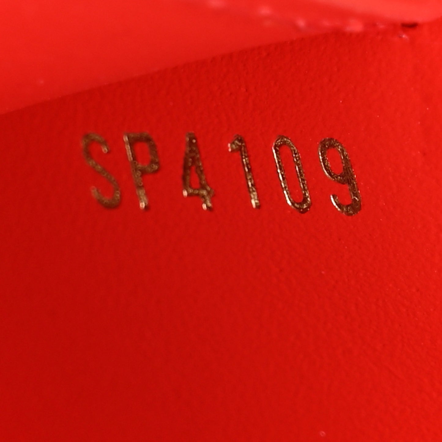 Monogram Flower Lock Compact Wallet Coquelicot