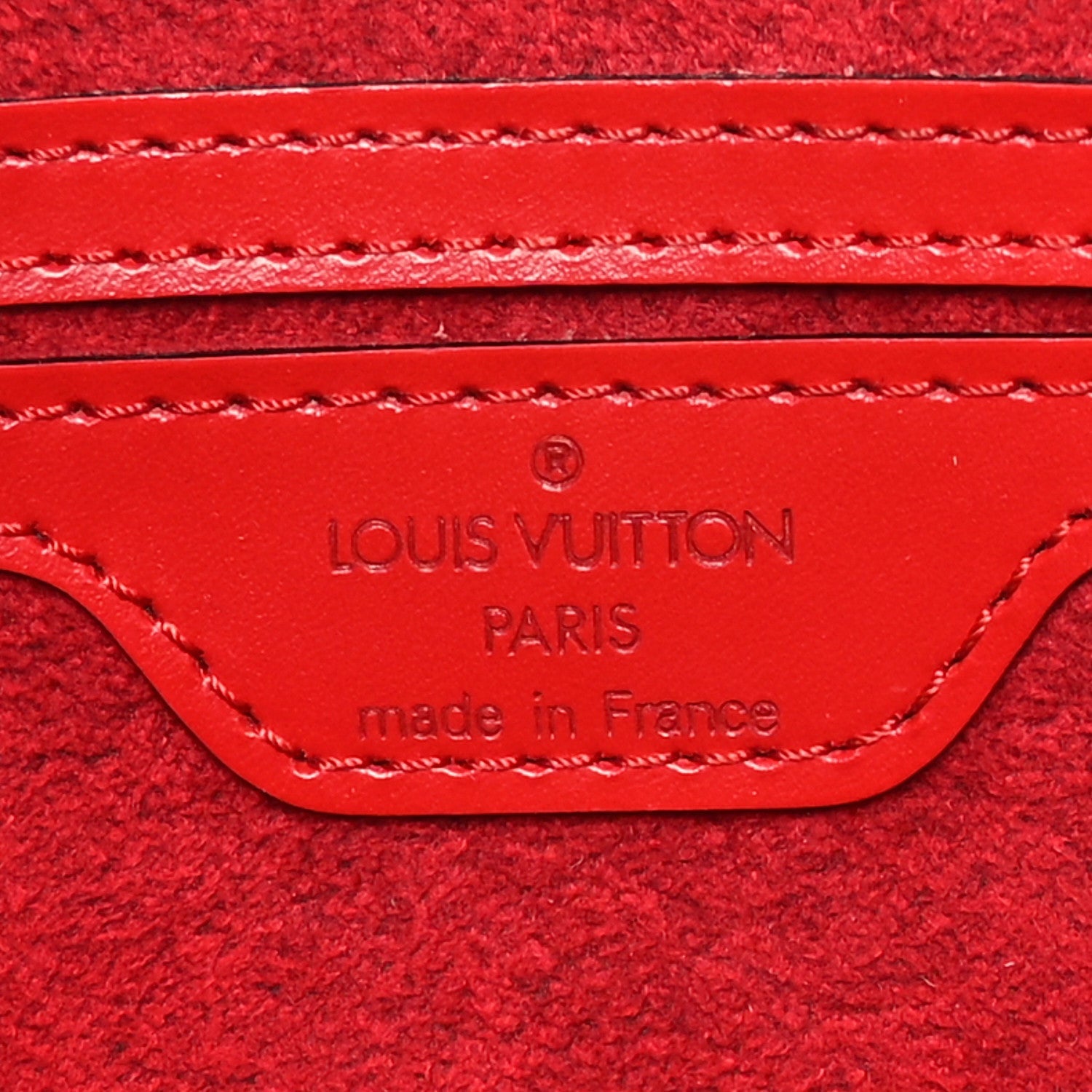 Louis Vuitton Epi Saint Jacques PM Castillan Red 6 of 7