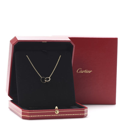 Cartier 18K Yellow Gold Interlocking LOVE Necklace 8 of 8