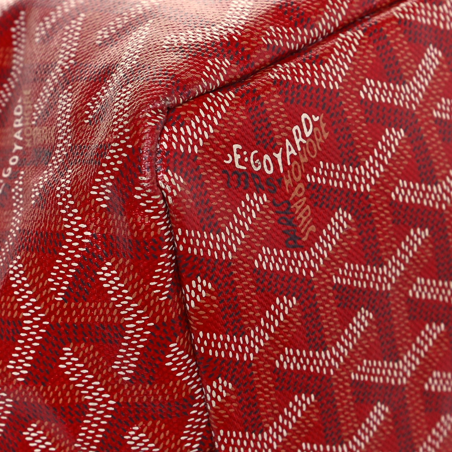 Goyard Goyardine Saint Louis PM Red 5 of 12