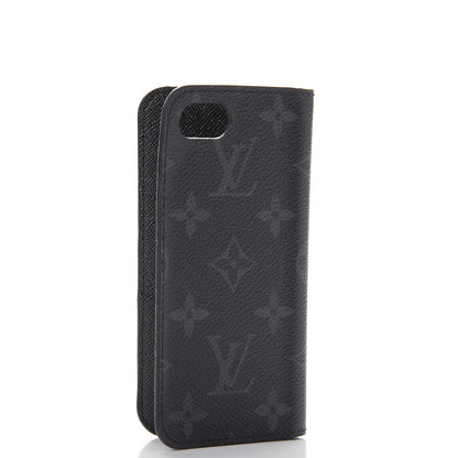 Louis Vuitton Monogram Eclipse iPhone 6 Folio Case 3 of 7