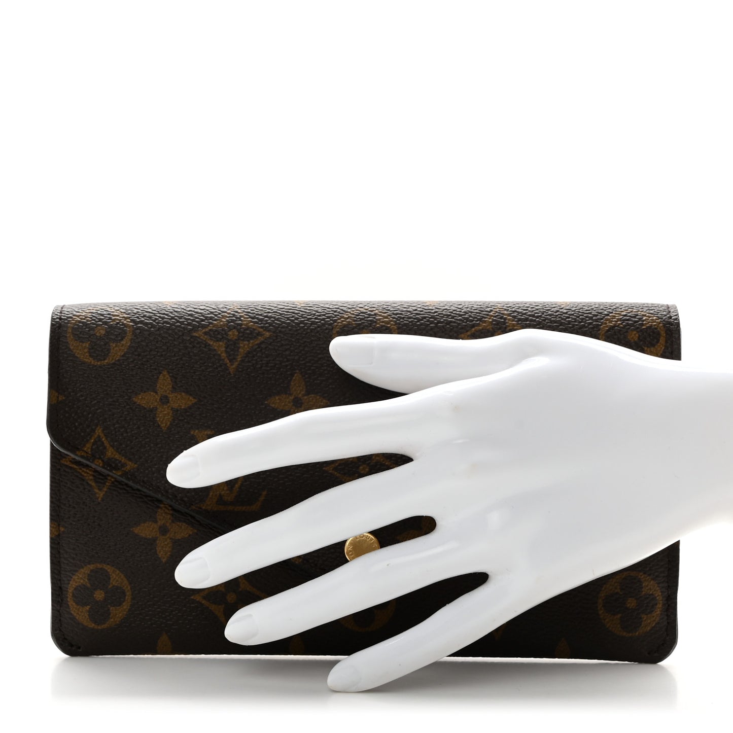 Monogram Jeanne Wallet Rose Ballerine