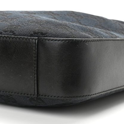 Gucci Monogram GG Small Clasp Hobo Black 9 of 10