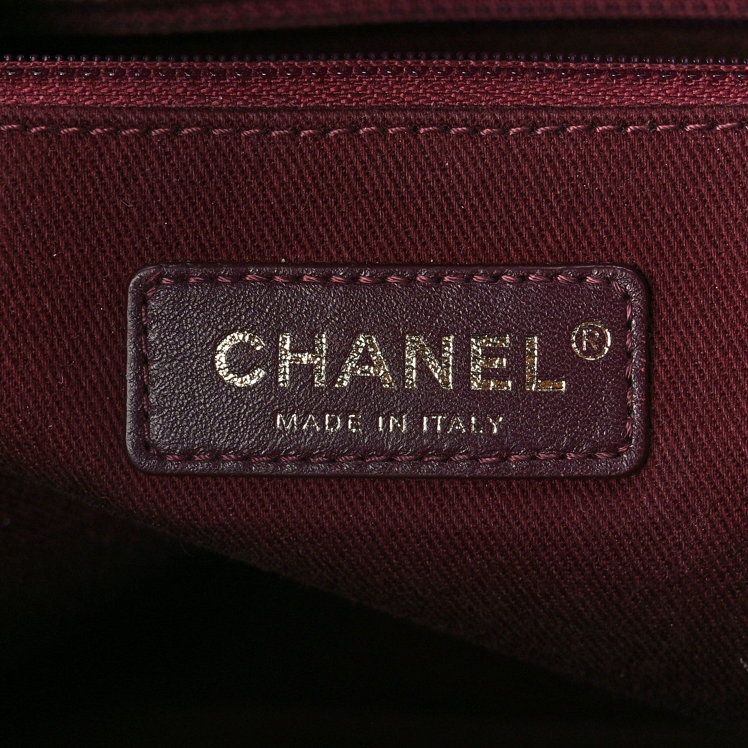 Chanel Caviar Chevron Large Coco Handle Shopping Tote Black 8 of 13