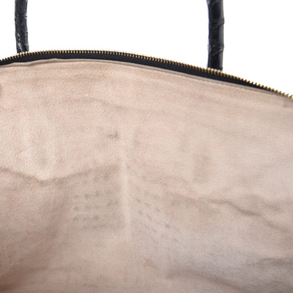 Nancy Gonzalez Crocodile Top Handle Tote Black 10 of 25