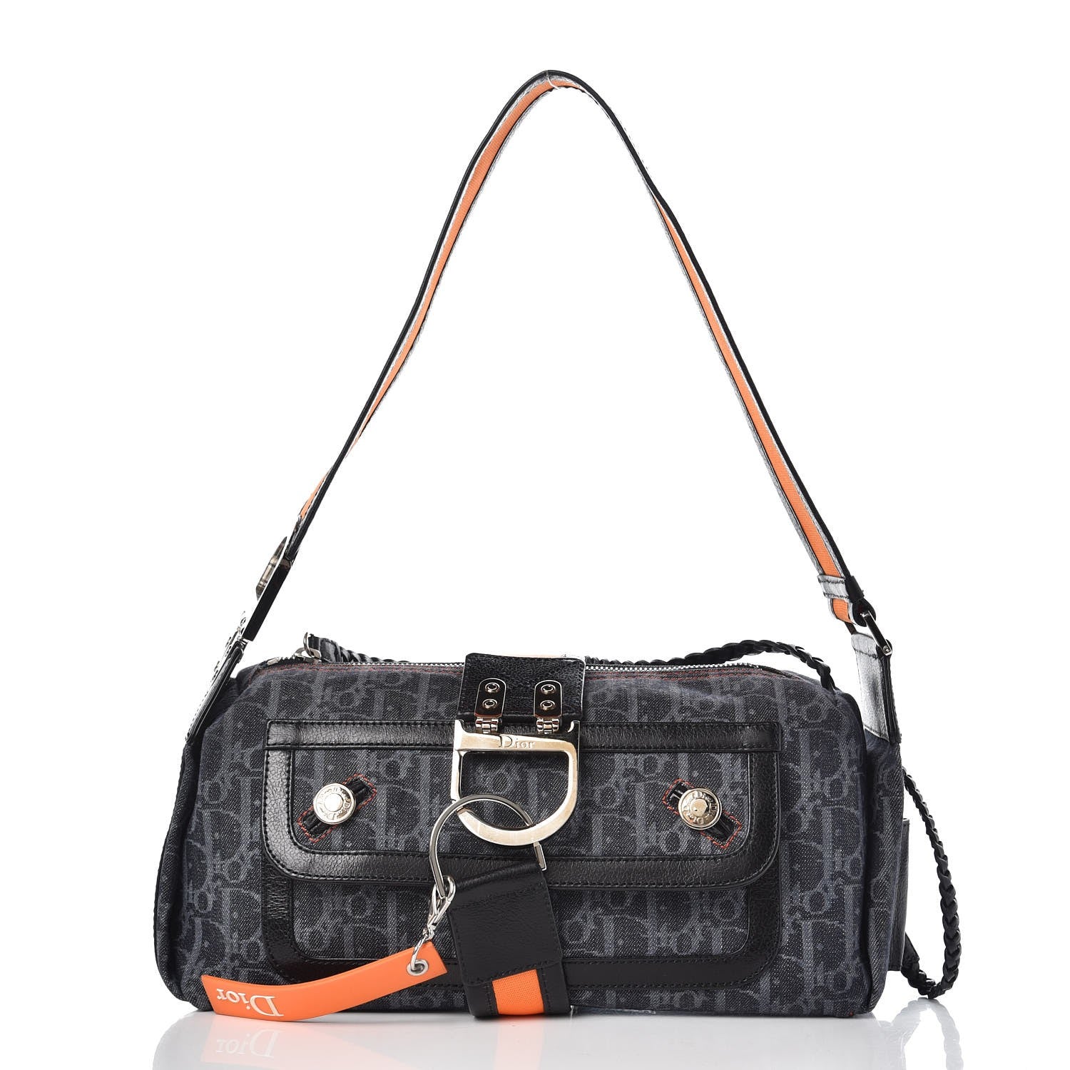 Christian Dior Monogram Flight East West Tote Blue 1 of 9