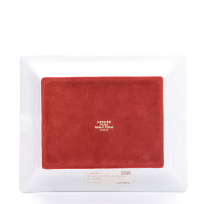 Hermes Porcelain Animapolis 3H Ashtray Ecarlate 3 of 5