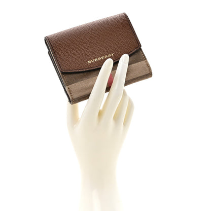 Burberry House Check Luna French Wallet Brown 2 of 7