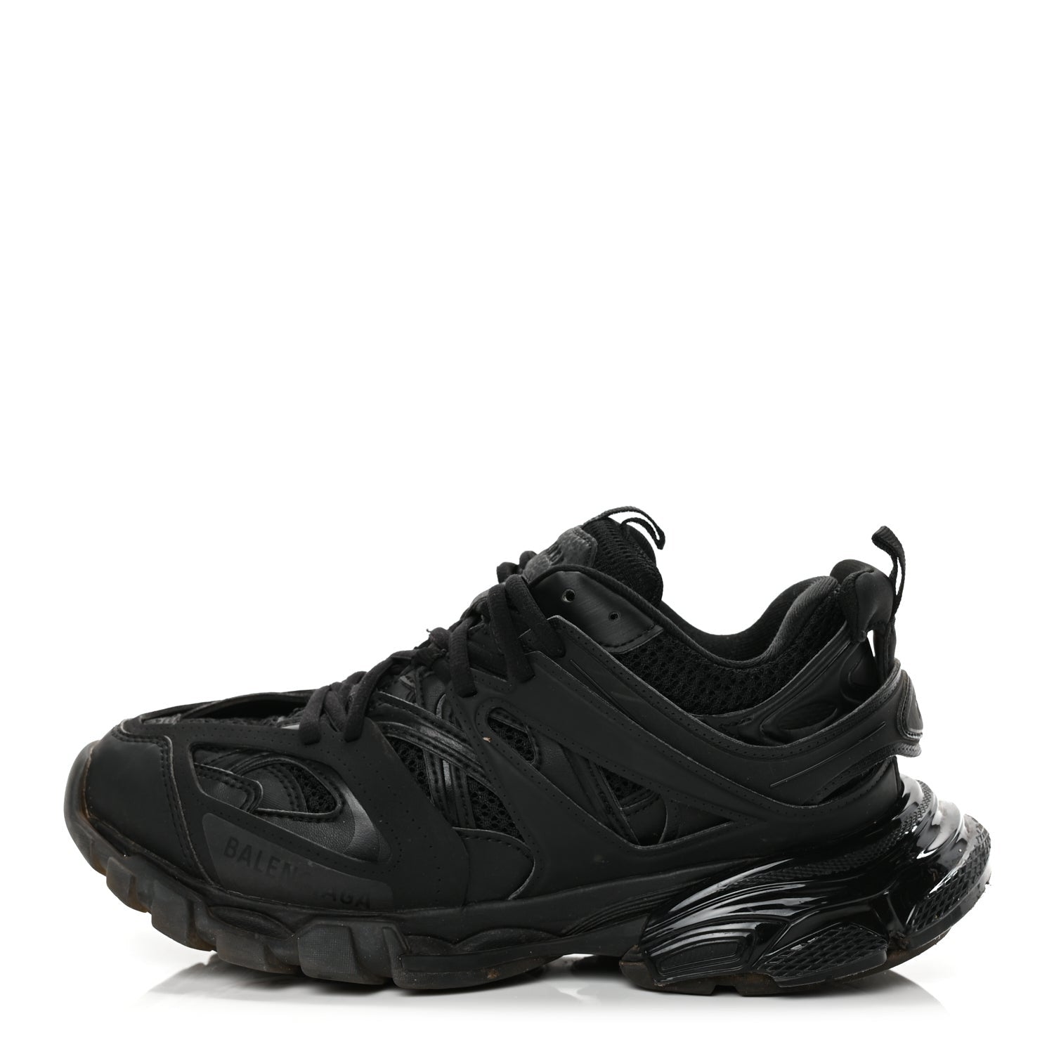 Balenciaga Mesh Nylon Track Sneakers 39 Black 1 of 37