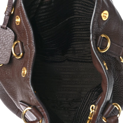 Prada Vitello Daino Tote Caffe 5 of 8