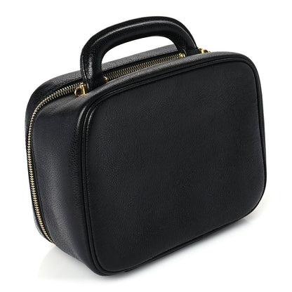 Chanel Caviar Timeless CC Vanity Case  Black 2 of 9