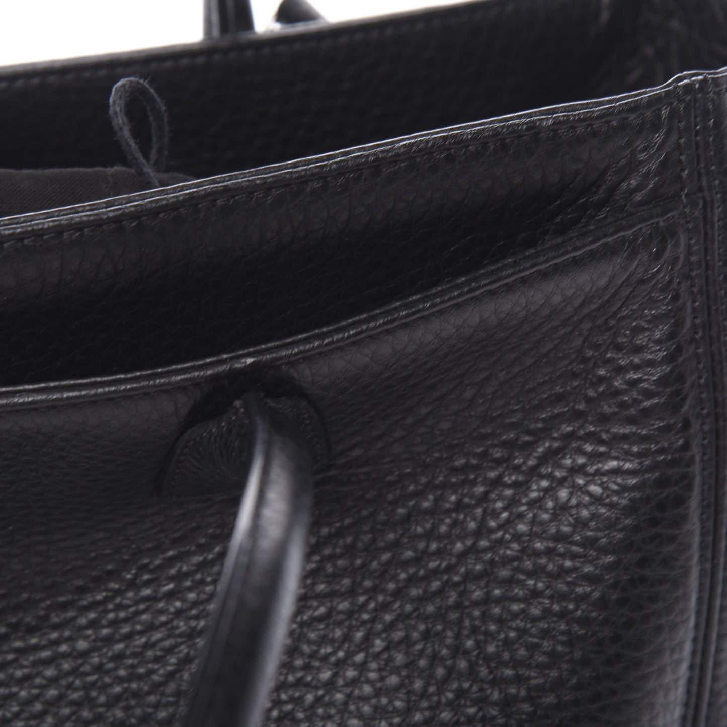 Deerskin Cerf Executive Shopper Tote Black