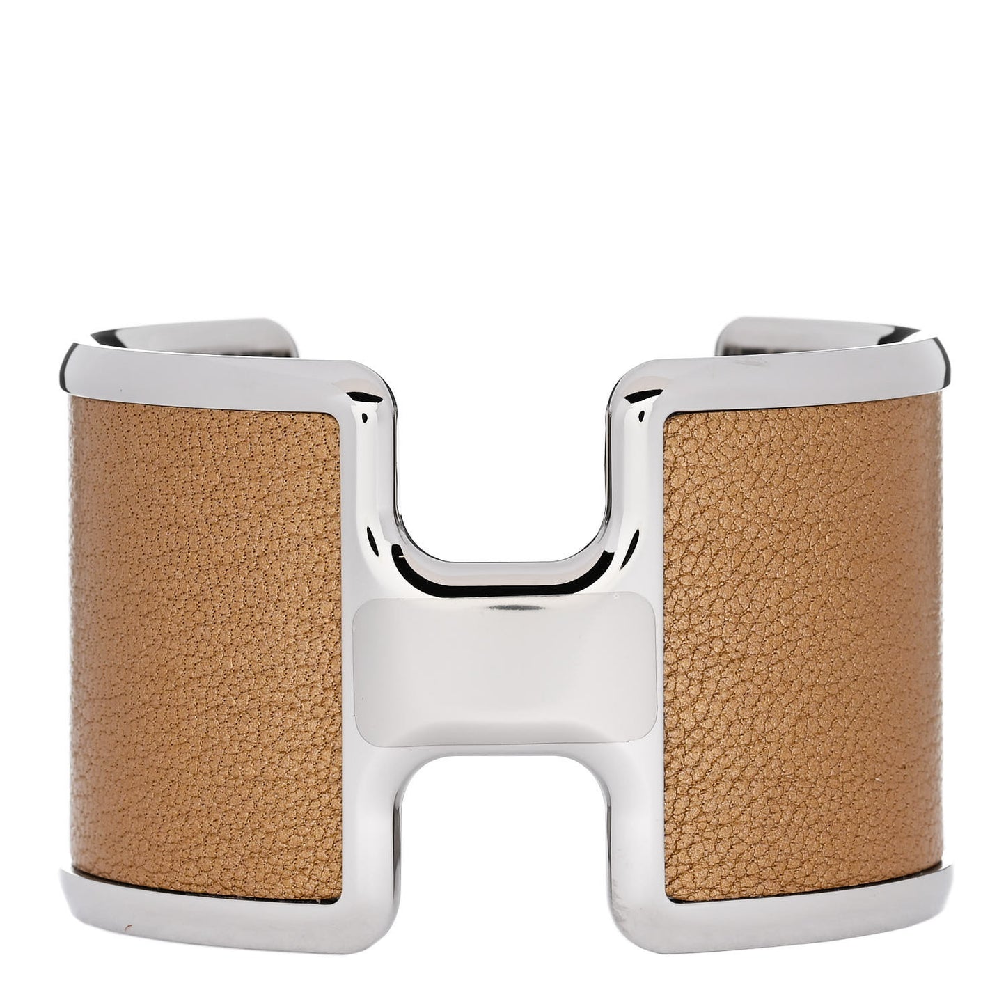 Metallic Chevre Chamkilight Olympe Cuff Bracelet Dore