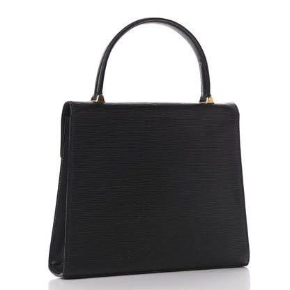 Louis Vuitton Epi Malesherbes Black 3 of 10